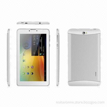 Android 4.1.2 OS 7-inch tablet PC, supports 2G,3G call function with GPS, FM